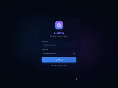Lumina Finance Tracker - gambar 1