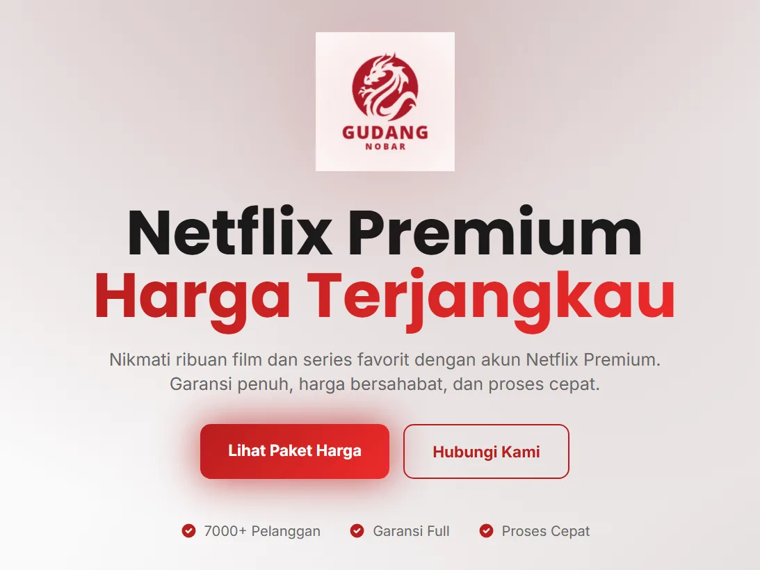 Nonton Hemat Tanpa Was-was: Mengapa Gudang Nobar Jadi Pilihan untuk Netflix Premium Murah